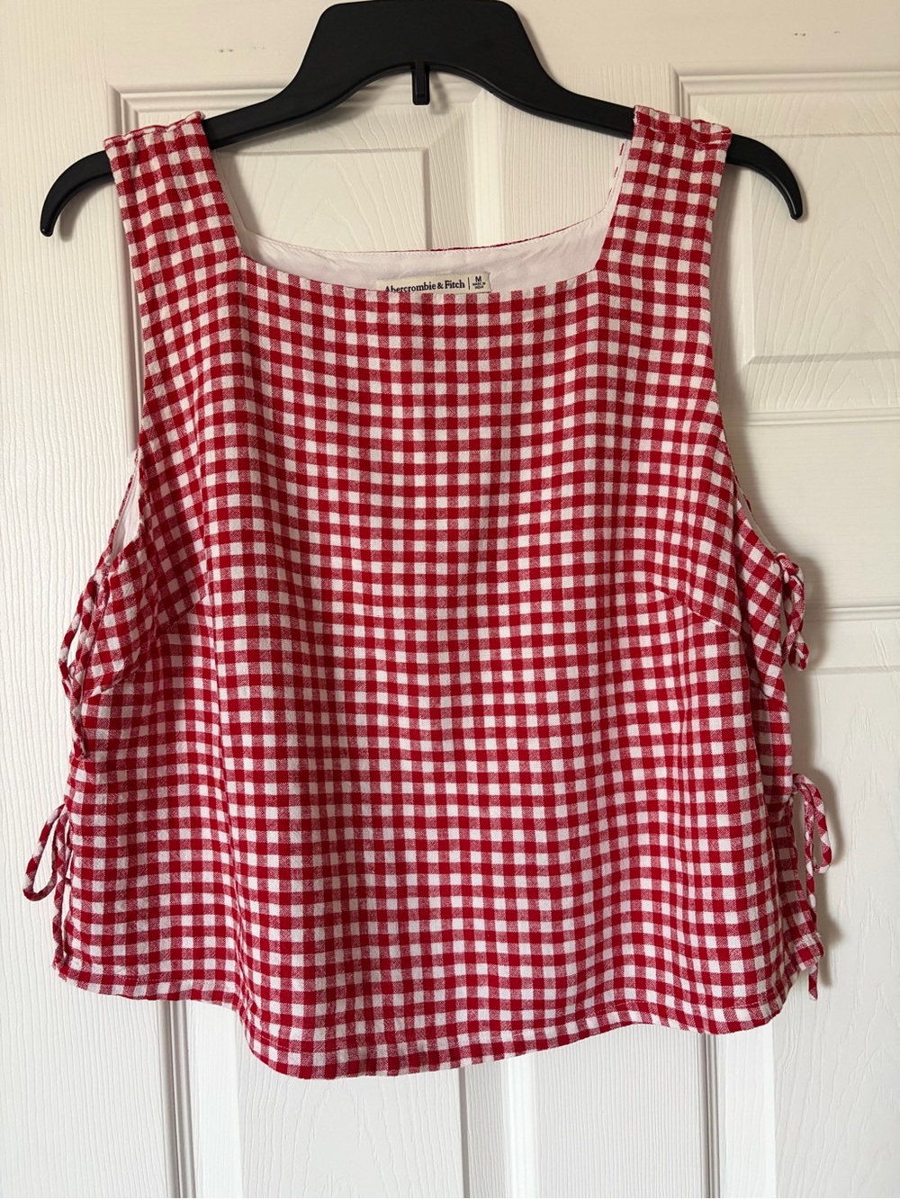 Abercrombie & Fitch Apron Side Tie Detail Top